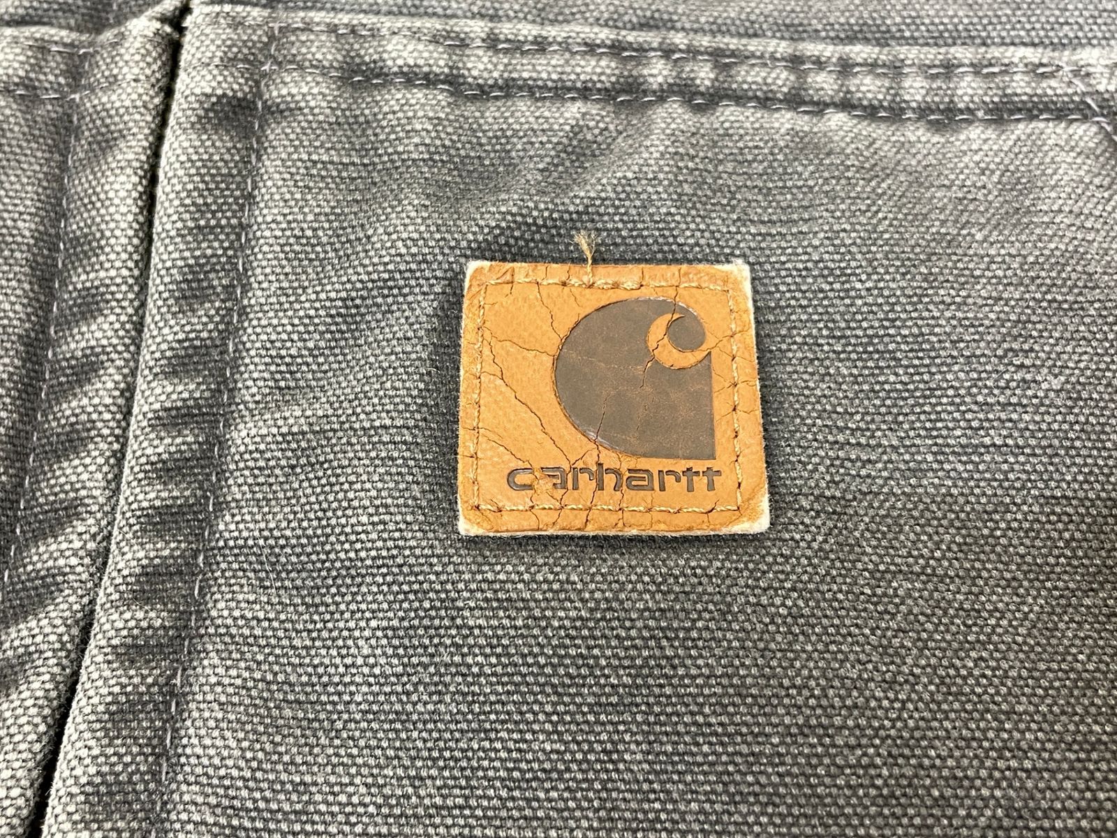 Carhartt (カーハート) ダックベスト 裏地ボア メキシコ製 古着 V33