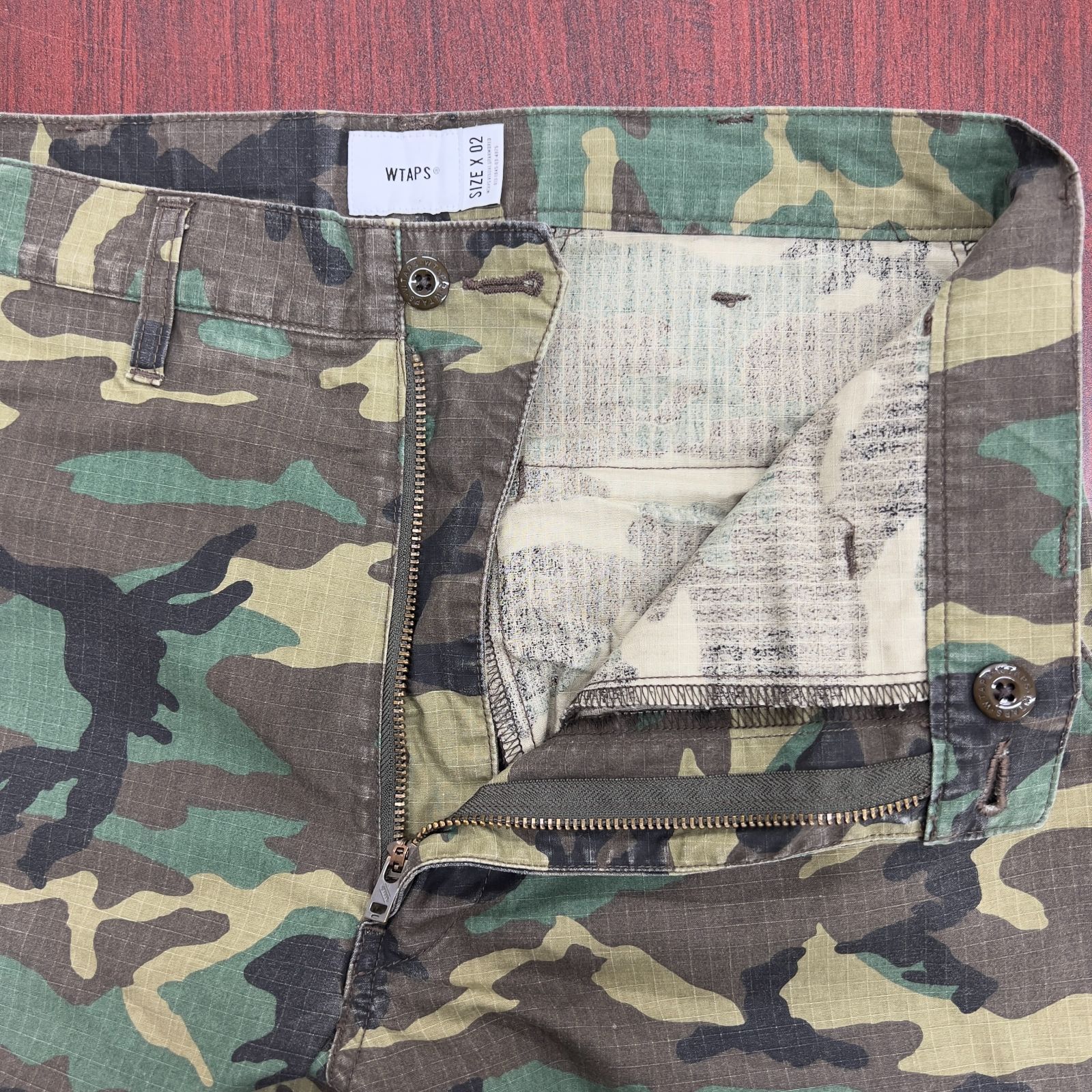 WTAPS ダブルタップス BOONIE 02 サイズ02 ジョガーパンツ 迷彩 