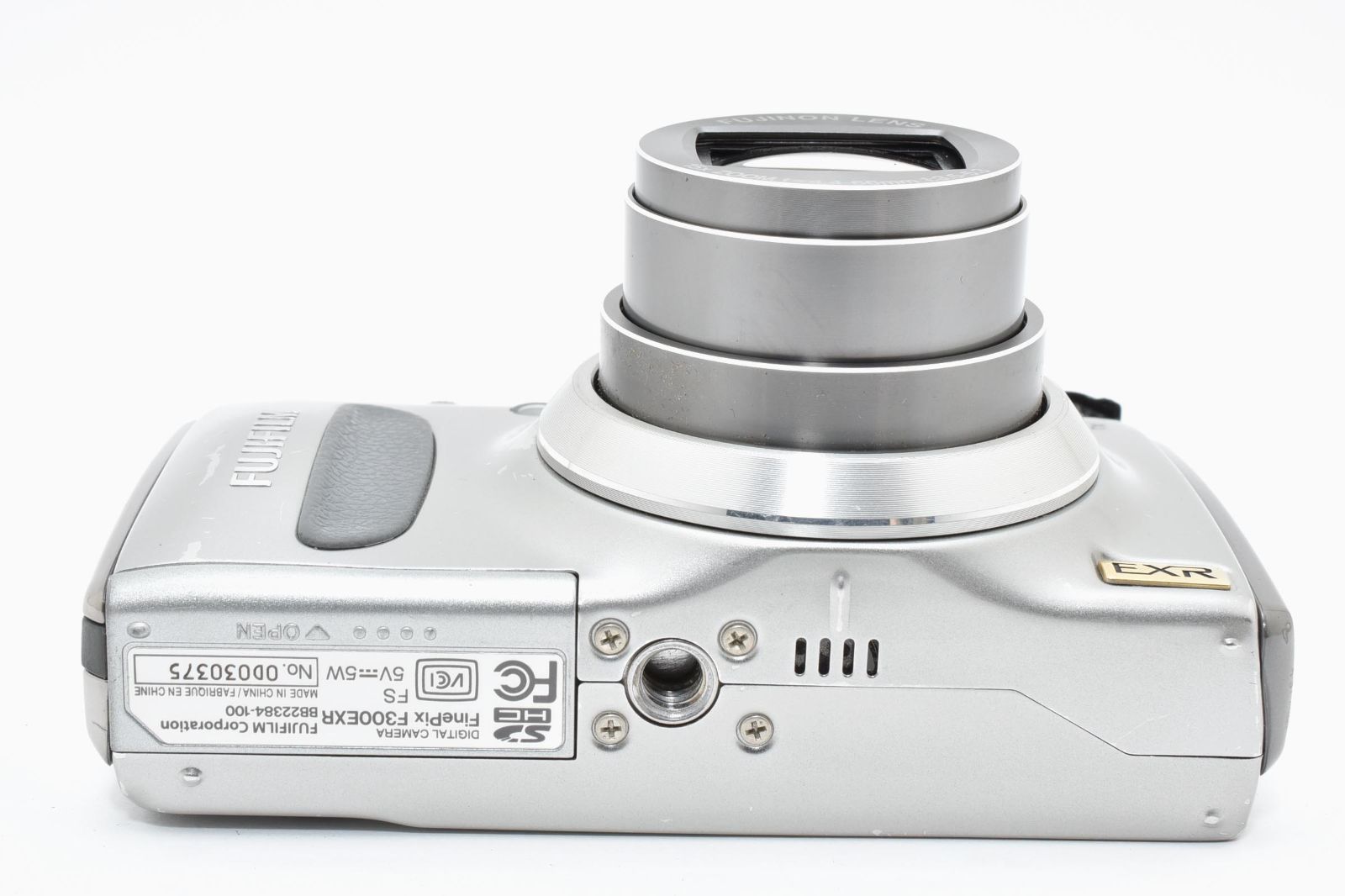 完動品】FUJIFILM FinePix F300EXR シルバー☆光学15倍ズーム・爆速AF 