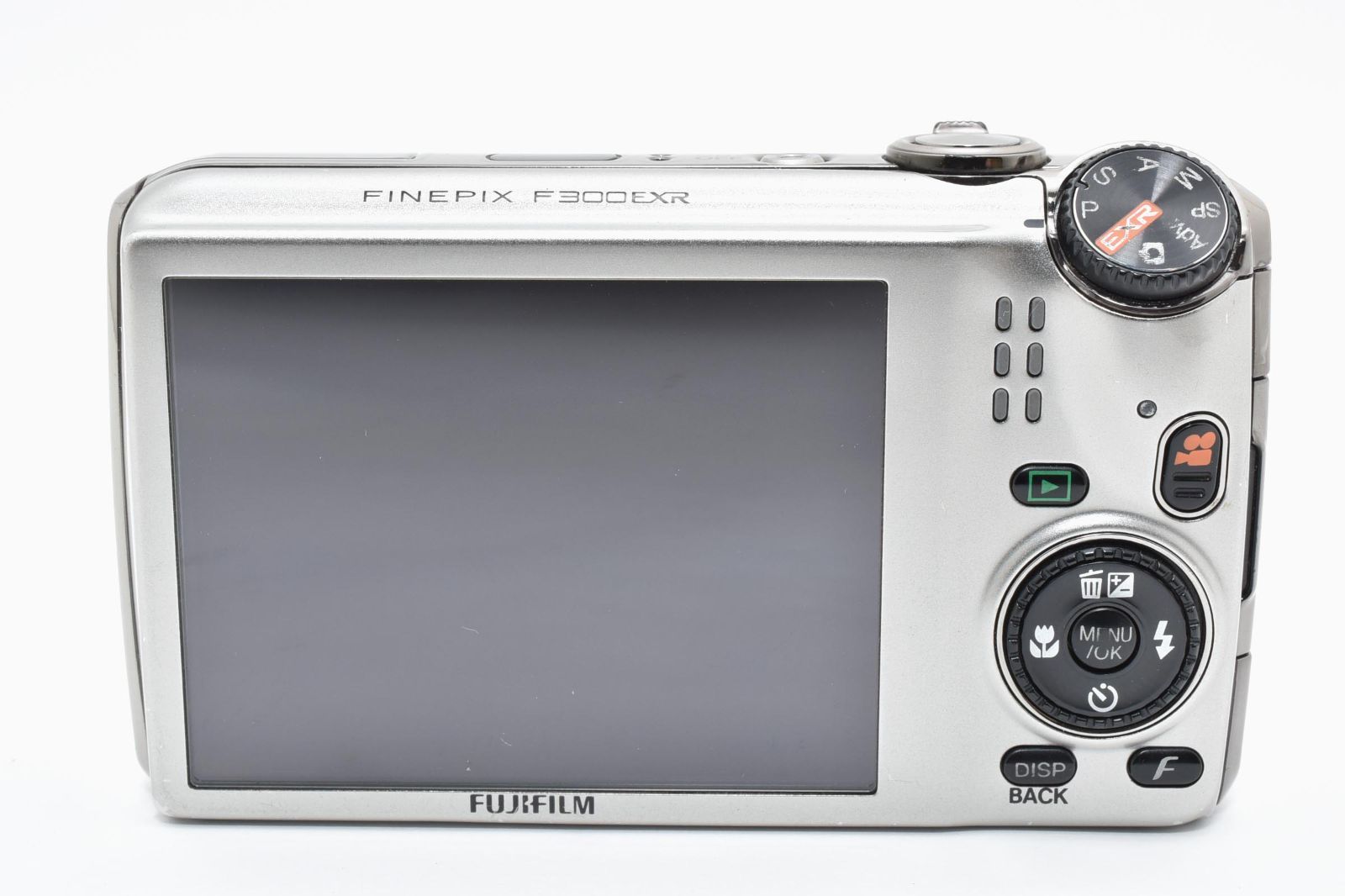 完動品】FUJIFILM FinePix F300EXR シルバー☆光学15倍ズーム・爆速AF 