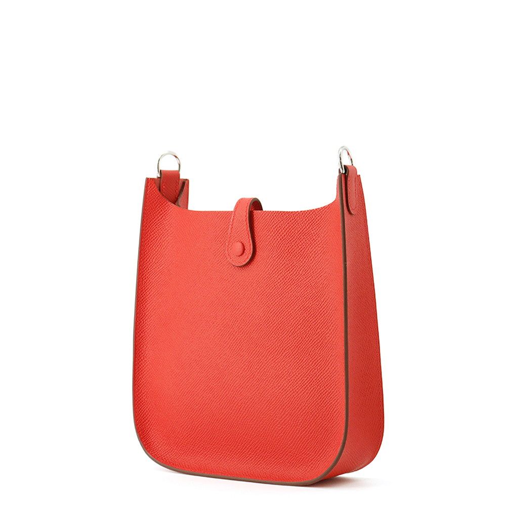 エルメス エブリンTPM セリエ ルージュクー/シルバー金具 エプソン K刻印 HERMES - エルメス エブリンTPM セリエ ルージュクー/シルバー金具