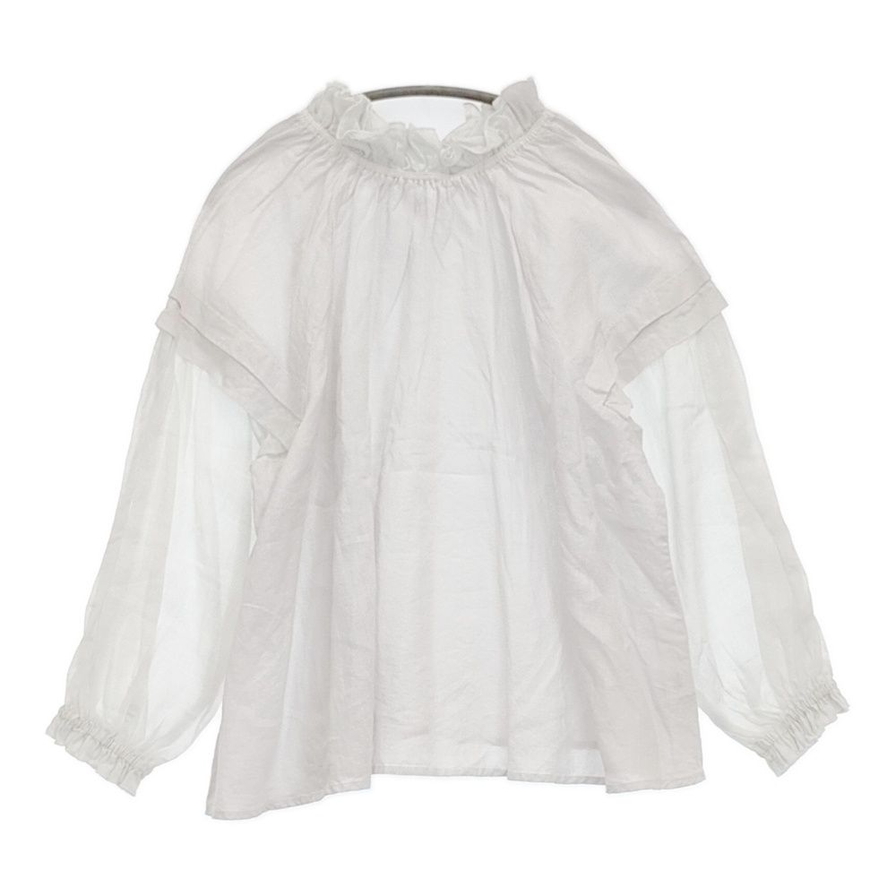 nest Robe リネンラミーフリル2wayブラウス 01251-1055 ブラウス 