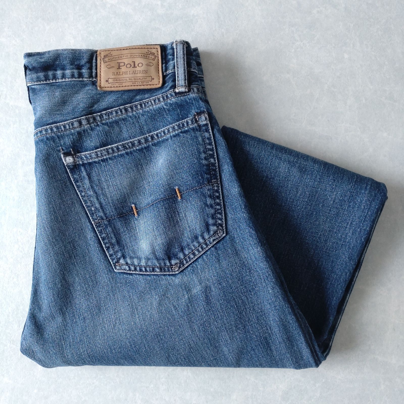□古着 POLO RALPH LAUREN ポロラルフローレン VARICK SLIM STRAIGHT