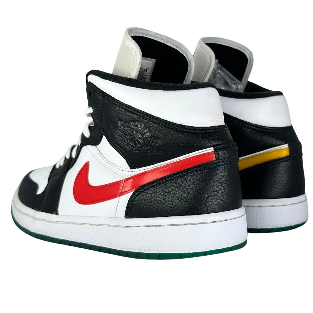 NIKE AIR JORDAN 1 MID WHITE RED YELLOW ナイキ エア ジョーダン 1 