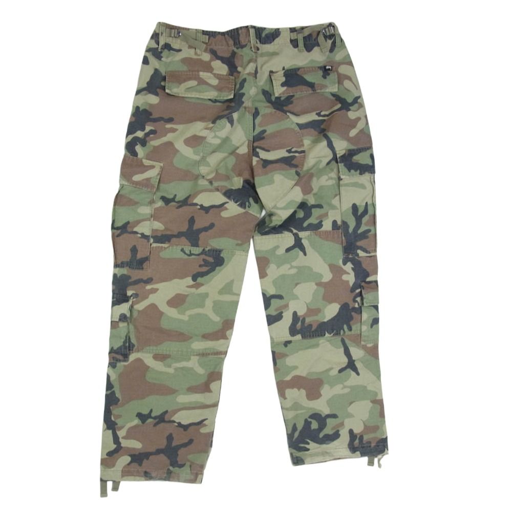 STUSSY ステューシー 116586 RIPSTOP SURPLUS CARGO PANT カモ柄 迷彩