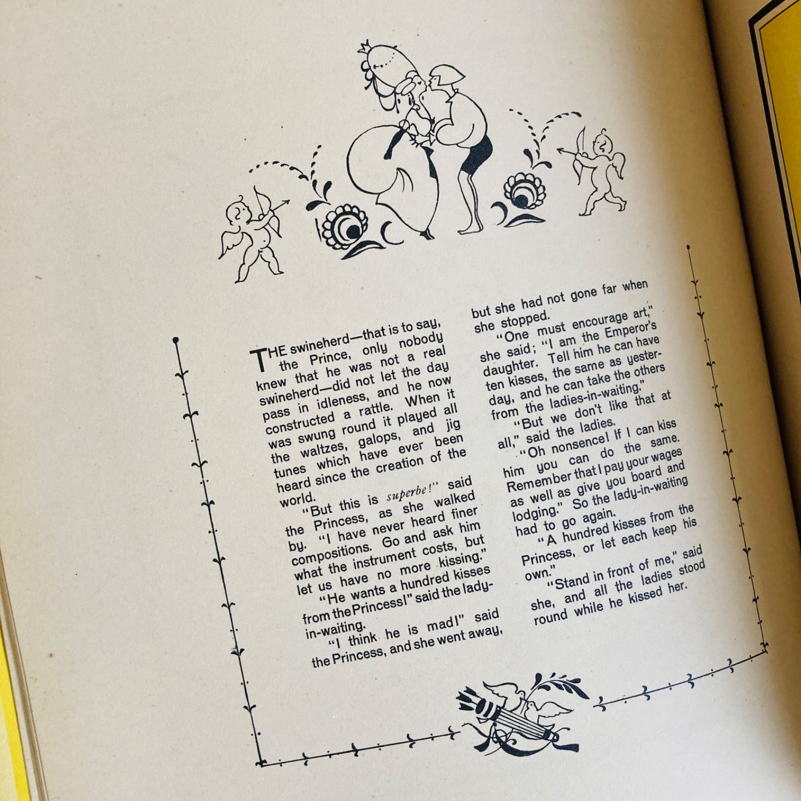 Einar Nerman挿絵の希少なアンティーク絵本 1924年頃 アンデルセン童話