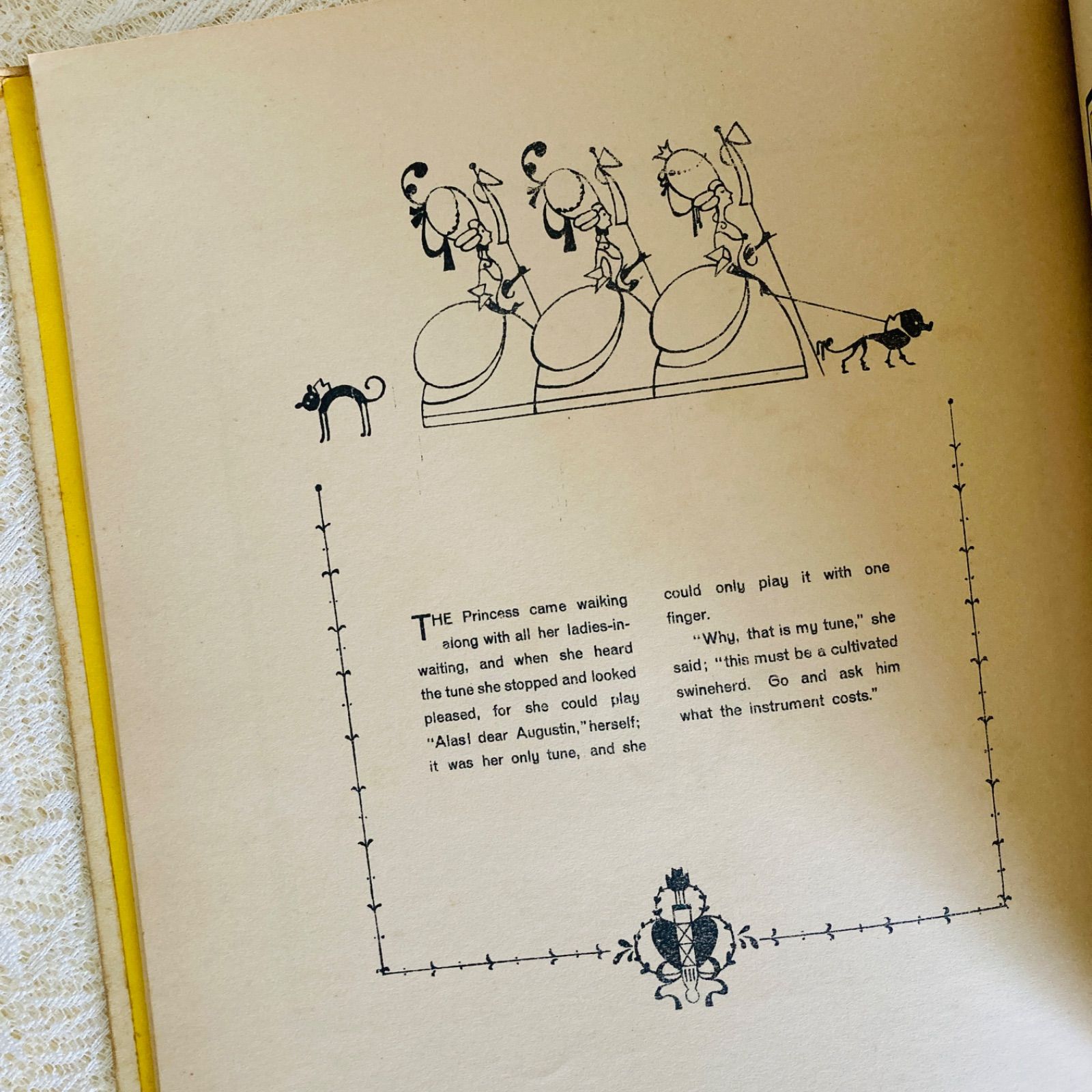 Einar Nerman挿絵の希少なアンティーク絵本 1924年頃 アンデルセン童話