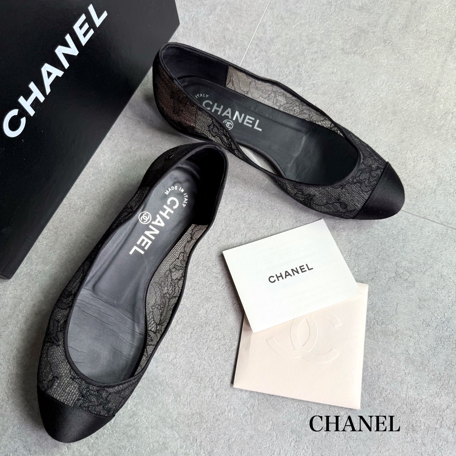 CHANEL(シャネル) フラットシューズ 35 C レディース バレリーナ