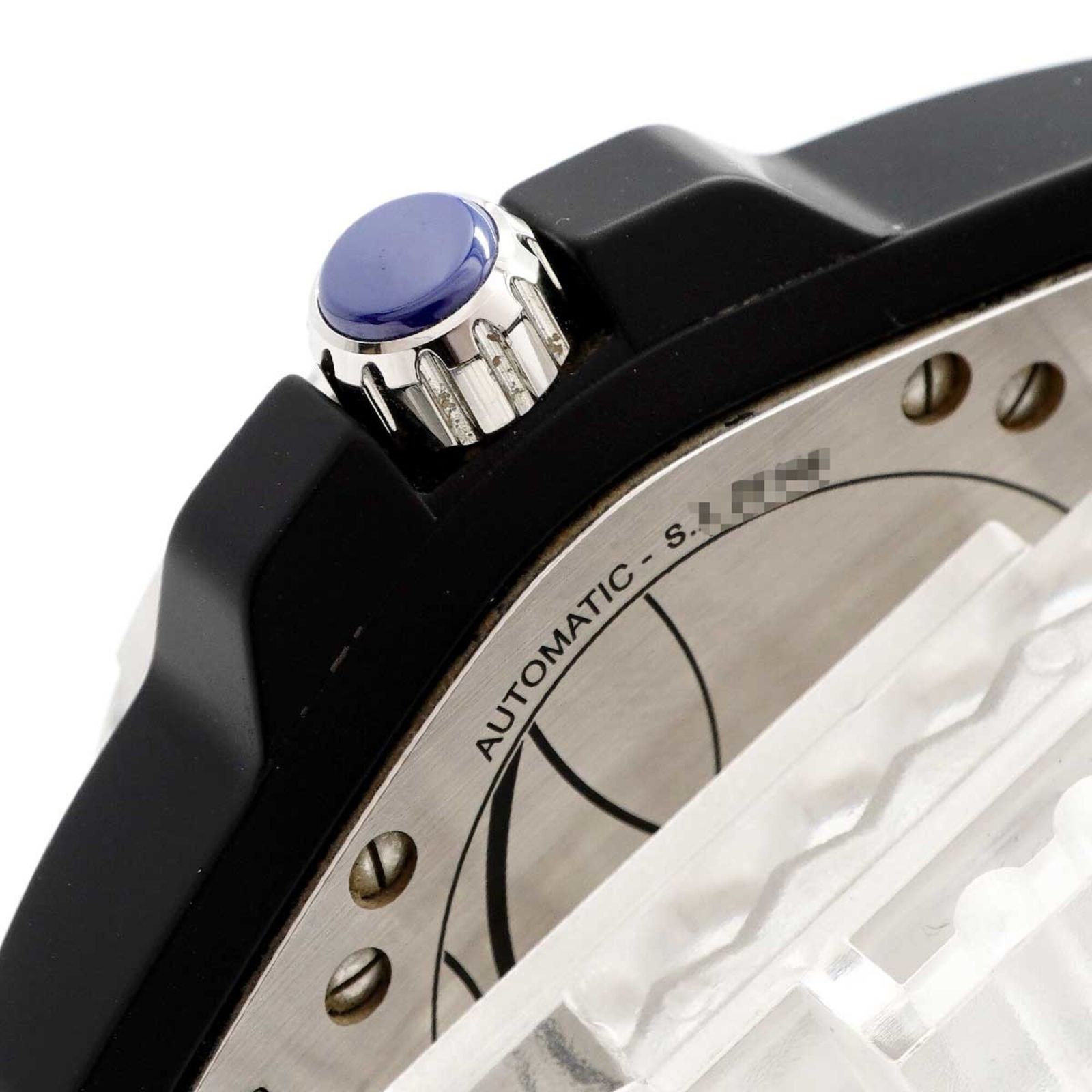 黒文字盤腕時計 メンズ