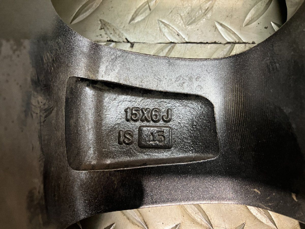 BS BRIDGESTONE TOPRUN RD5 トップラン 15インチ 4本 6J5HPCD114.3+45 セレナ エスクァイア ヴォクシー ノア等　(MHZ913) クレジットカード QRコード決済可能 BS BRIDGESTONE TOPRUN RD5 トップラン 15インチ 4本 6J5HPCD114.3+45