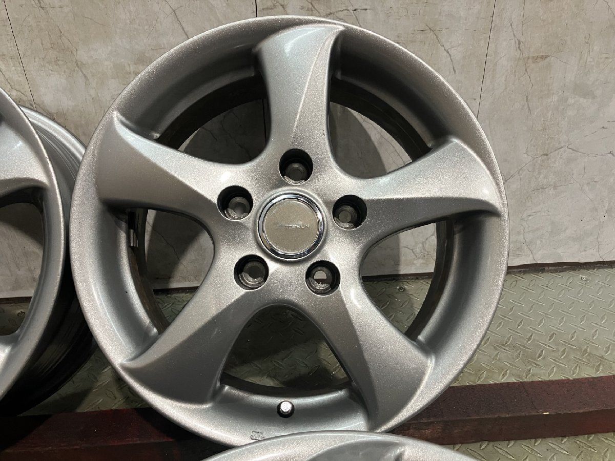 BS BRIDGESTONE TOPRUN RD5 トップラン 15インチ 4本 6J5HPCD114.3+45 セレナ エスクァイア ヴォクシー ノア等　(MHZ913) クレジットカード QRコード決済可能 BS BRIDGESTONE TOPRUN RD5 トップラン 15インチ 4本 6J5HPCD114.3+45