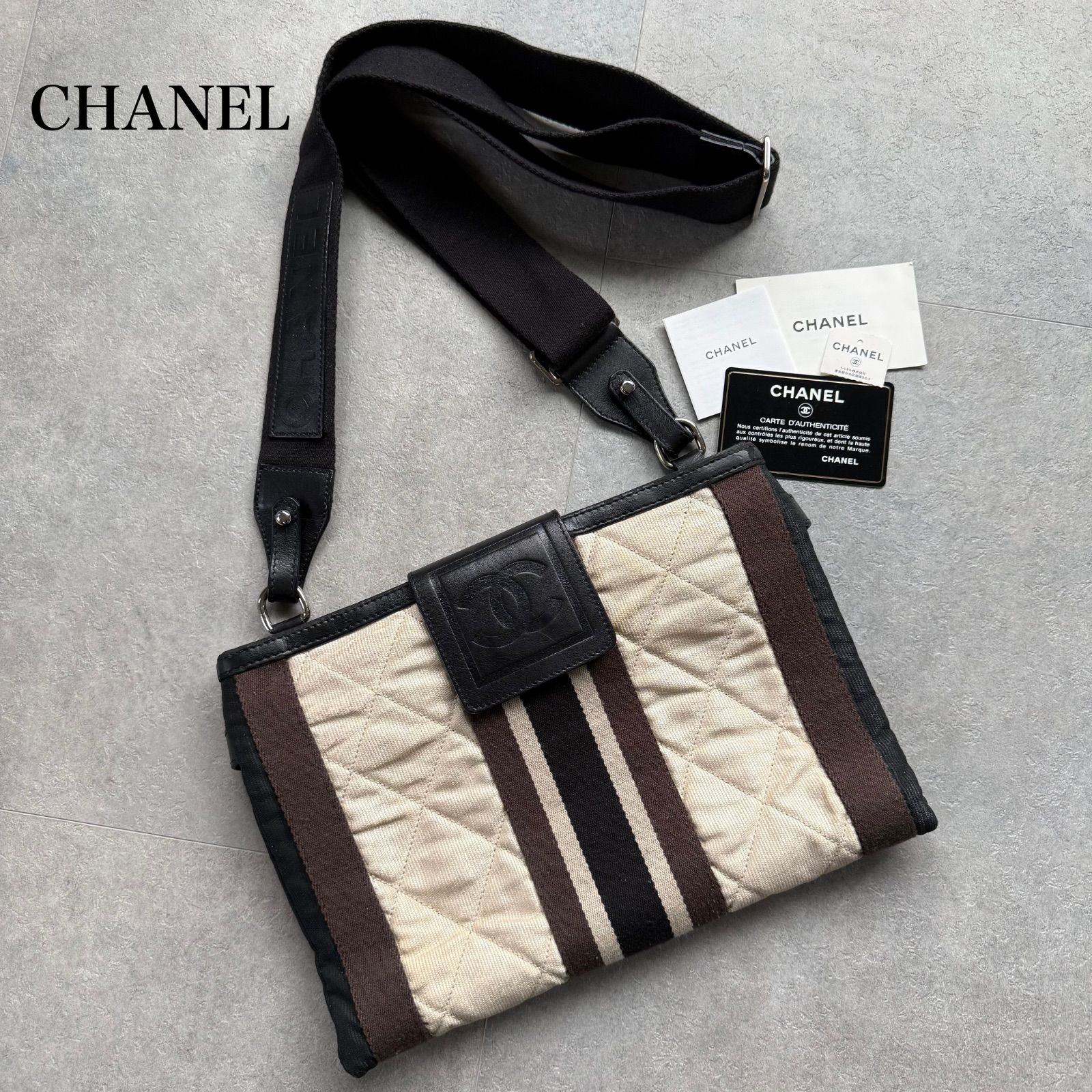 CHANEL シャネル ココマーク ショルダーバッグ キルティング 肩掛け 