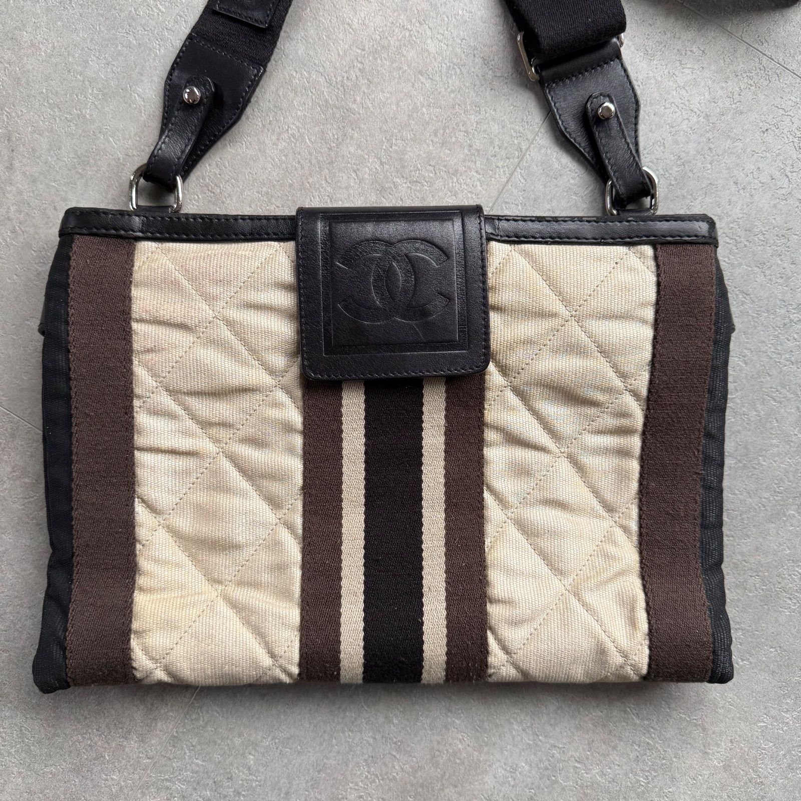 CHANEL シャネル ココマーク ショルダーバッグ キルティング 肩掛け 