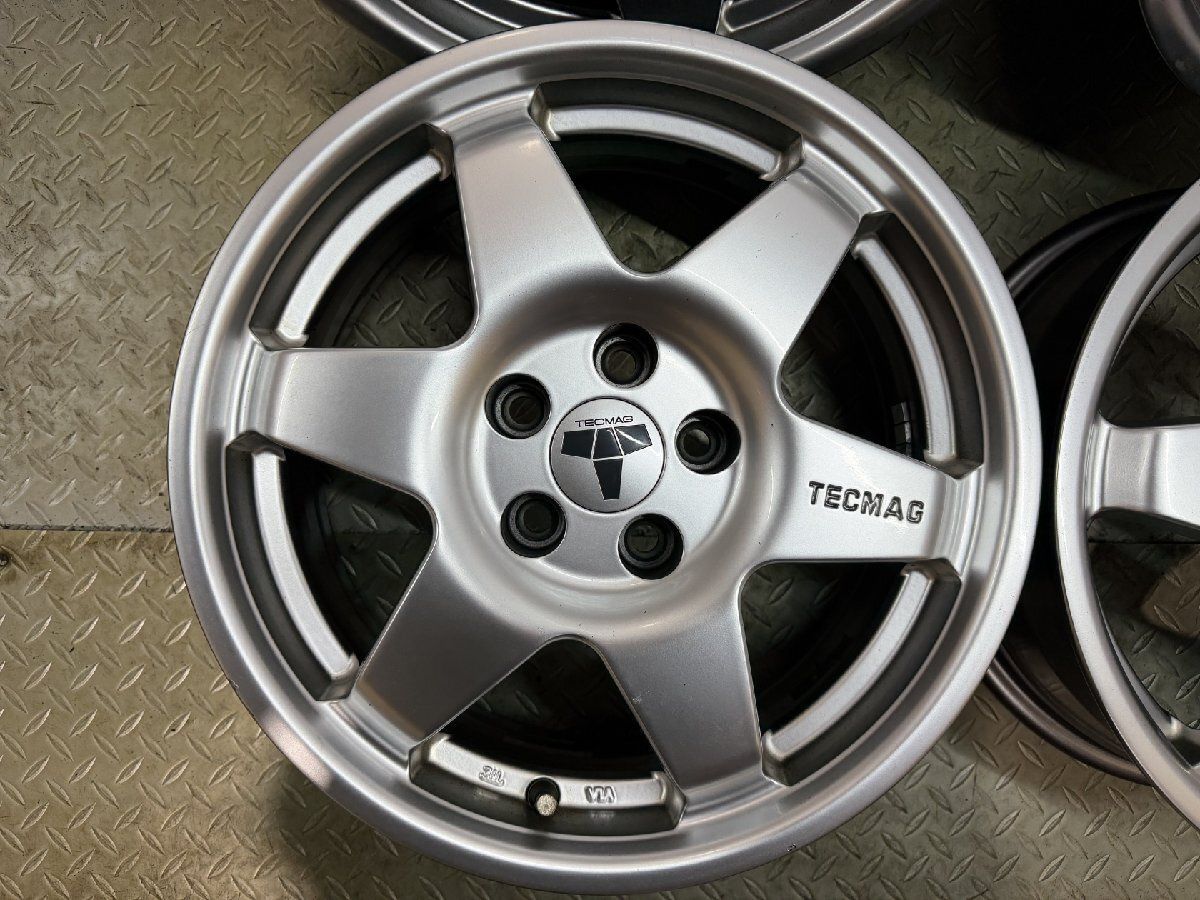 TAS JAPAN TECMAG Type206R テクマグ タイプ206R 15インチ 4本