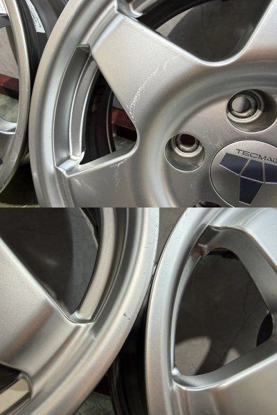 TAS JAPAN TECMAG Type206R テクマグ タイプ206R 15インチ 4本