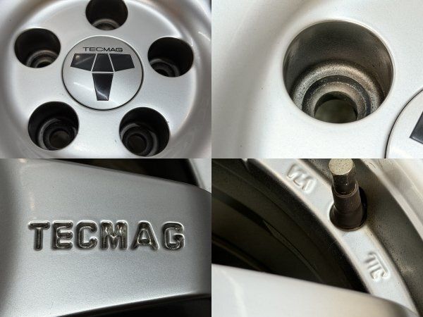TAS JAPAN TECMAG Type206R テクマグ タイプ206R 15インチ 4本 