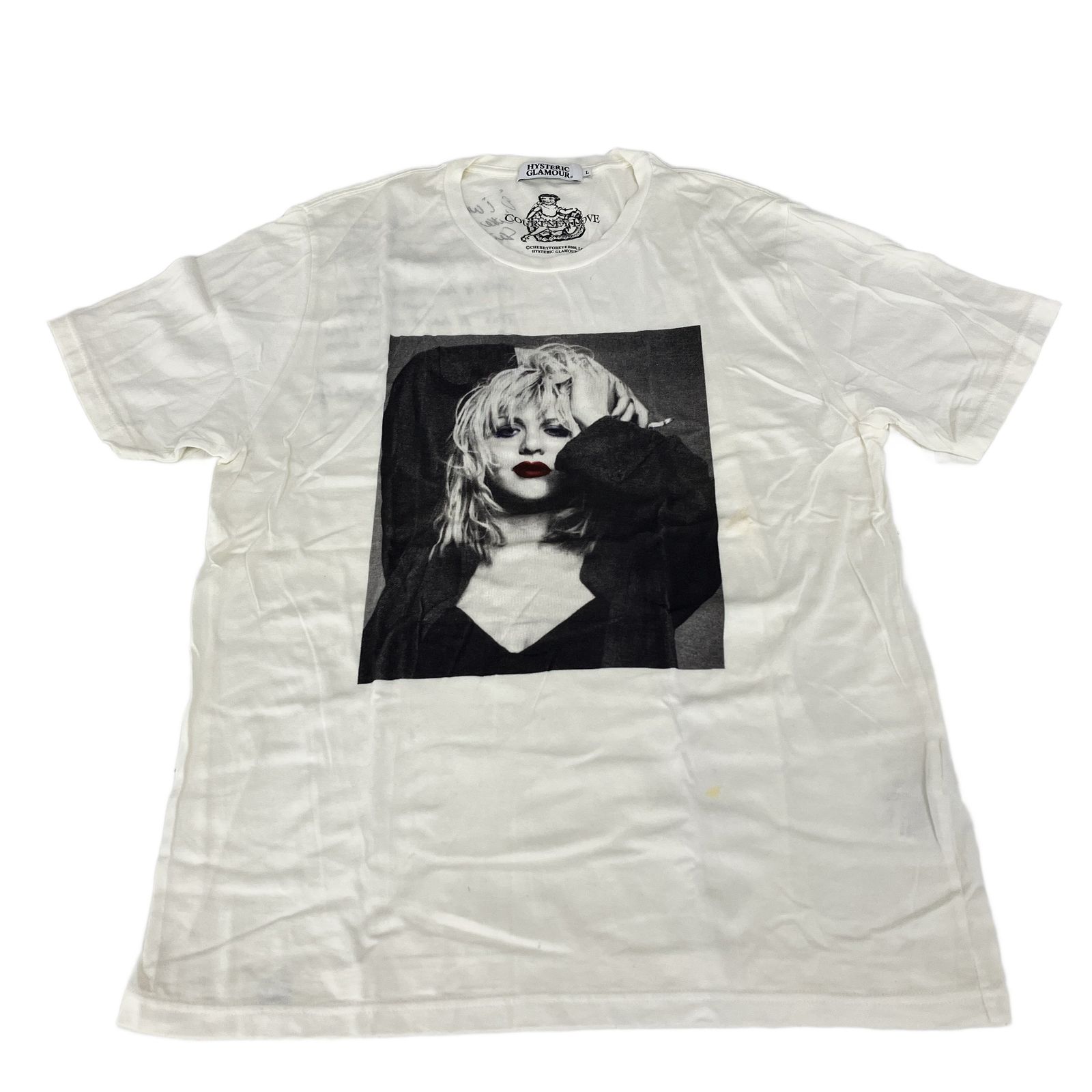 激レア HYSTERIC GLAMOUR コートニーラブ tシャツ XL 激レア良デザ⁄美 