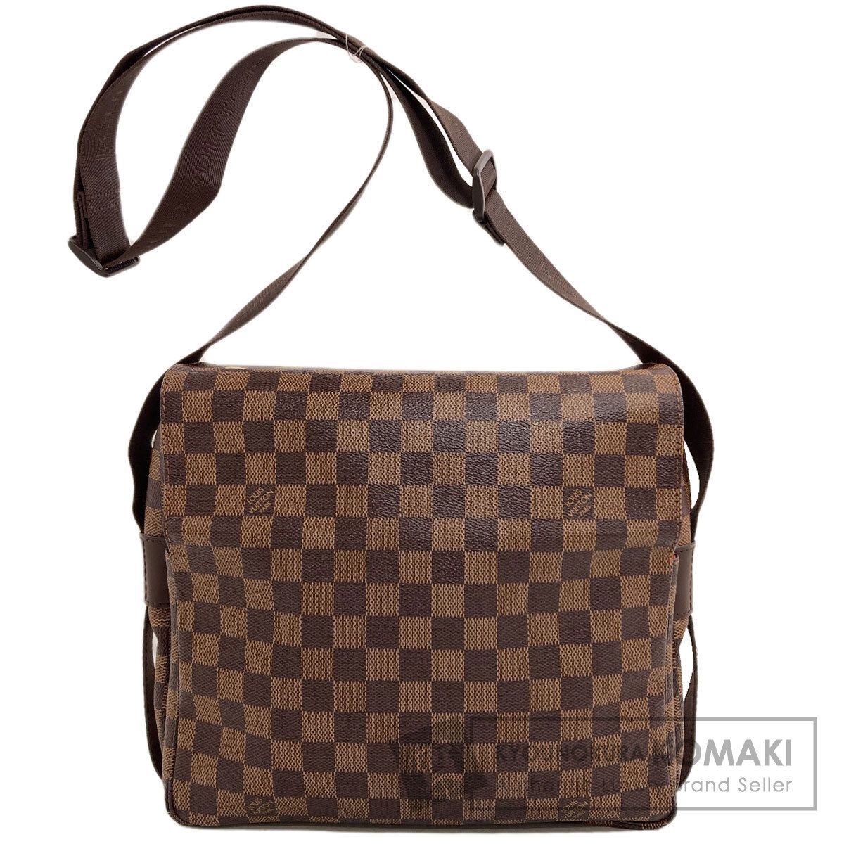 ルイヴィトン LOUIS VUITTON ショルダーバッグ ダミエ ナヴィグリオ N45255 ブラウン ルイヴィトン ダミエ ナヴィグリオ N45255 ｜ブランド買取なら