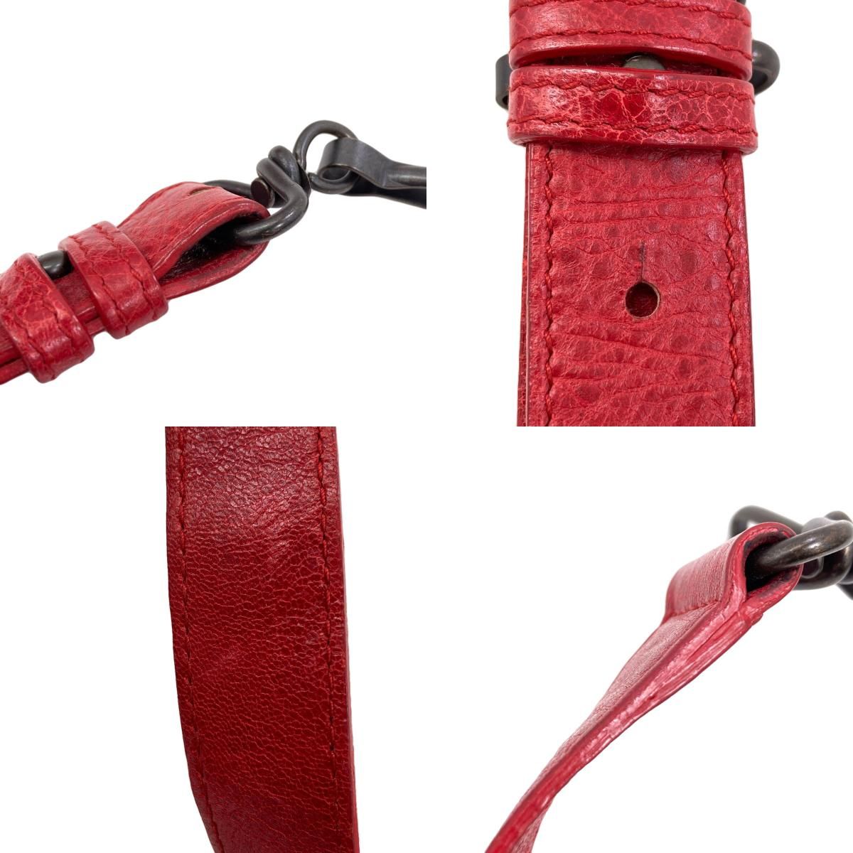 BALENCIAGA バレンシアガ 246438 クラシックミニポンポン ハンドバッグ