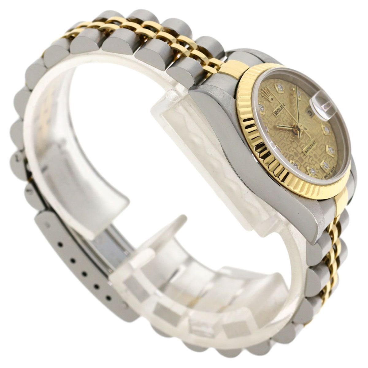 ROLEX ロレックス 79173G デイトジャスト 10P ダイヤモンド 腕時計 SS