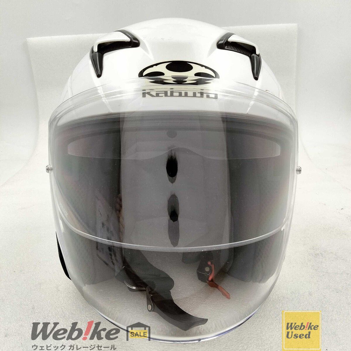Kabuto EXCEEDジェットヘルメット Sサイズ OGK KABUTO EXCEED エクシード ジェットヘルメット | サイズ：59-60(L