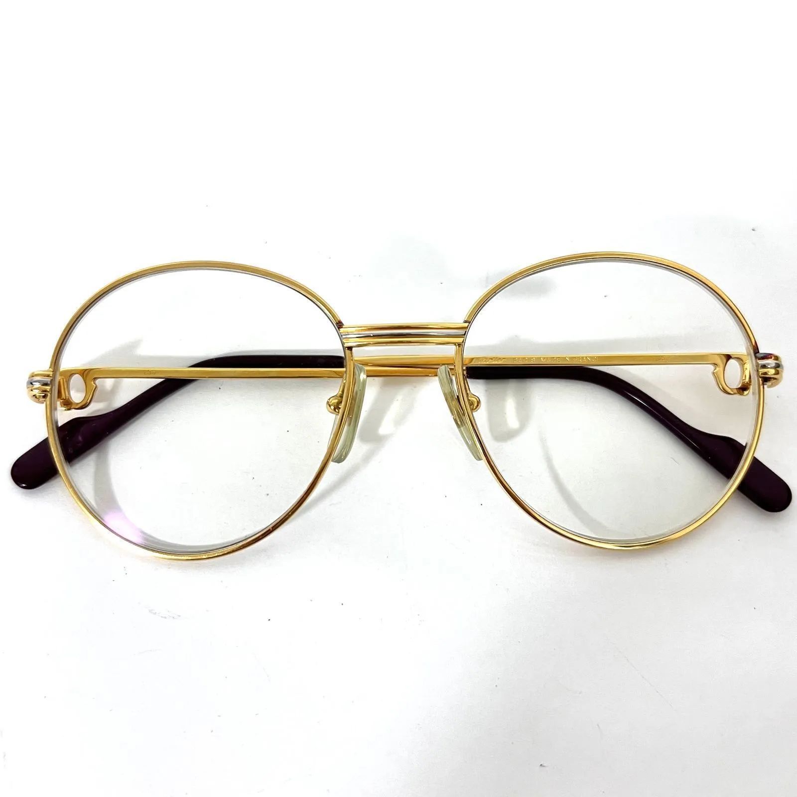 SD6555 Cartier カルティエ トリニティ Cデュールメガネ 眼鏡 金具 
