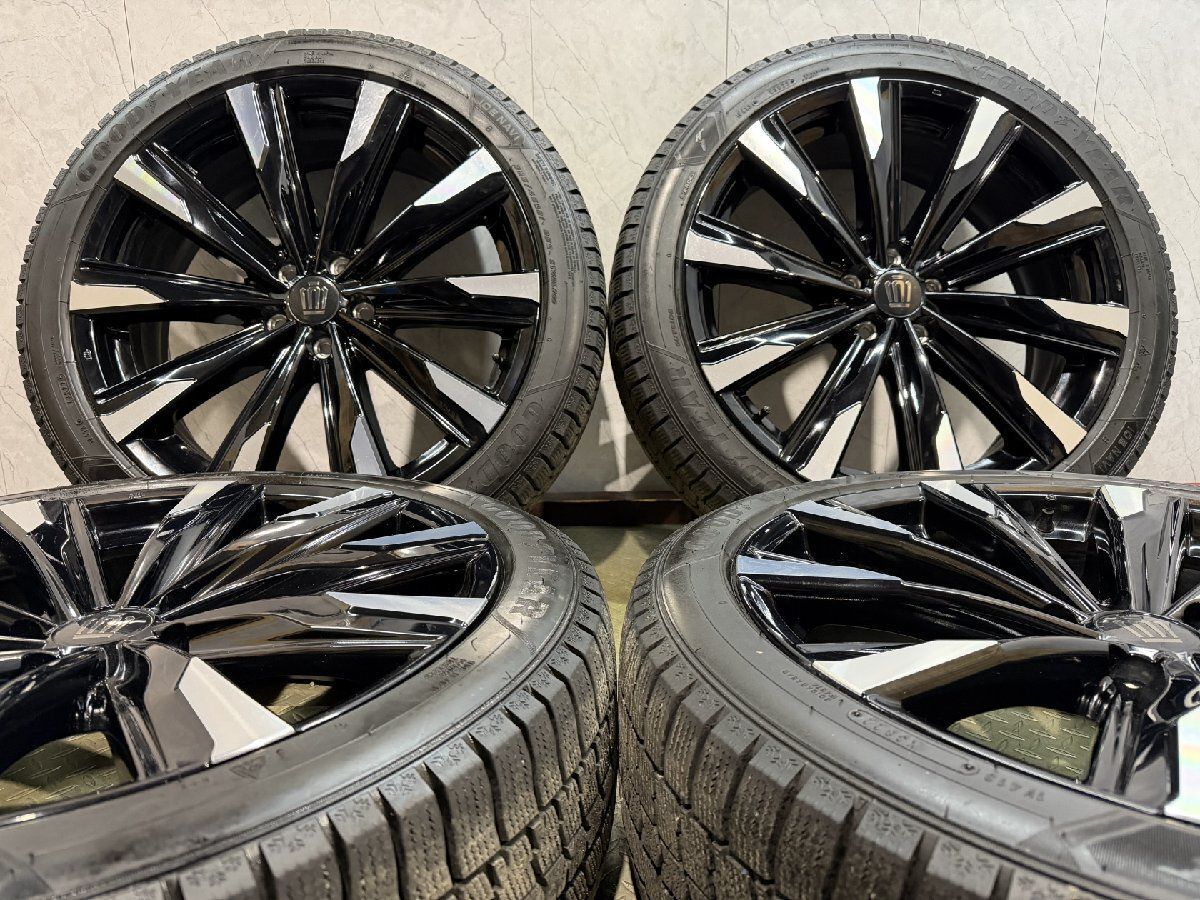 【GY ICENAVI8 225/45R21】スタッドレス【トヨタ クラウンクロスオーバー 純正ホイール 21インチ 7.5J5HPCD114.3+35】バリ溝 MTR571KMI
