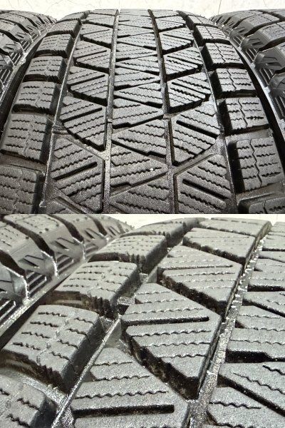 タイヤ走行短め【BS DM-V3 245/45R20】スタッドレス【社外ホイール 20インチ 8J5HPCD115+24】22年 ブラック クライスラー300等 (MTR570KMI) クレジットカード QRコード決済可能 タイヤ走行短め【BS DM-V3 245/45R20】スタッドレス【社外ホイール 20