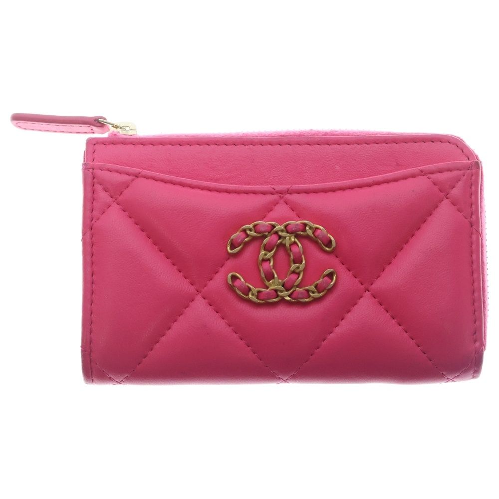CHANEL (シャネル) シャネル19 コインケース フラグメントケース 