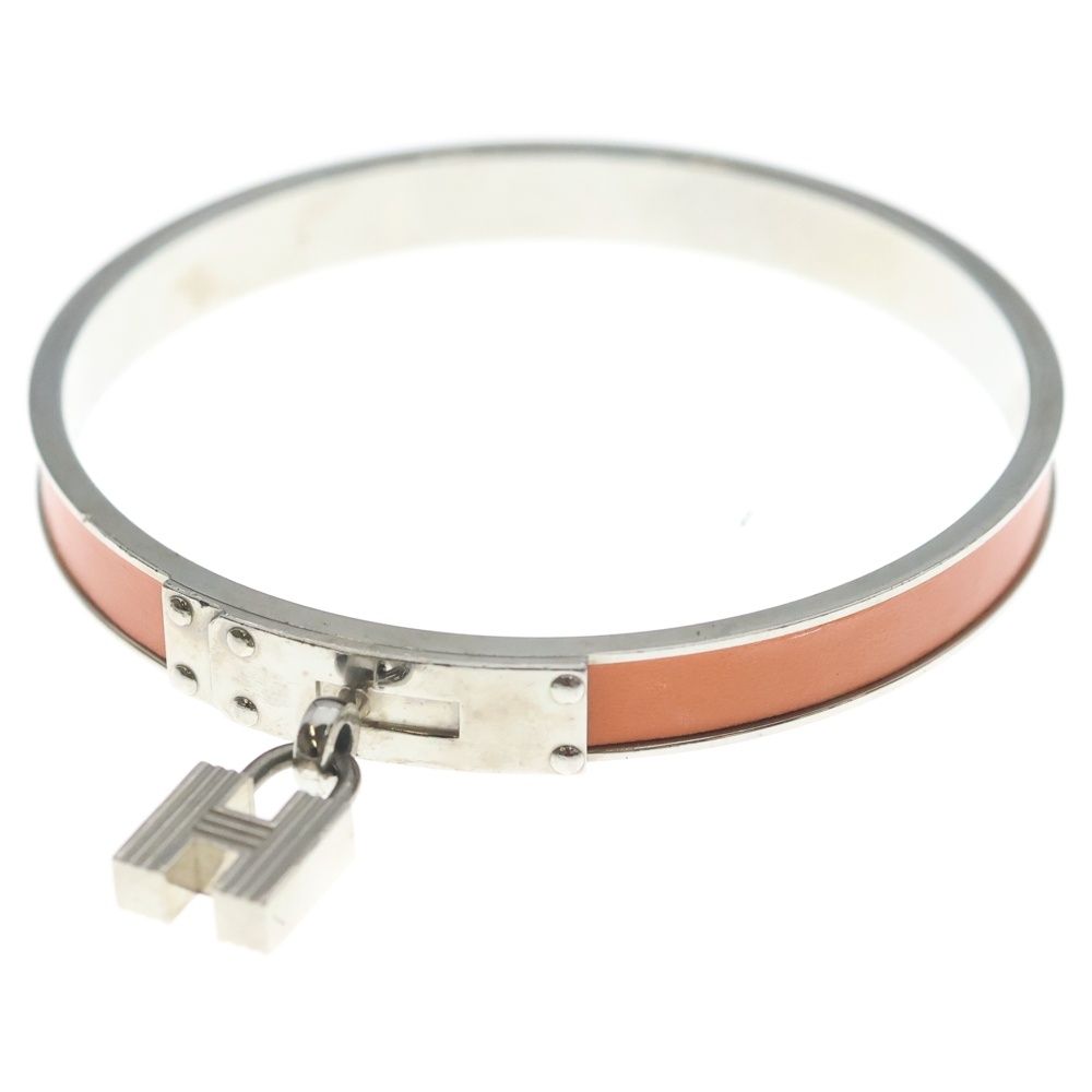 HERMES (エルメス) ケリー Hカデナ バングル ブレスレット シルバー