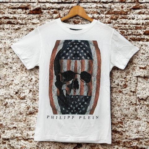 PHILIPP PLEIN フィリッププレイン スカル Tシャツ PHILIIPP PLEIN