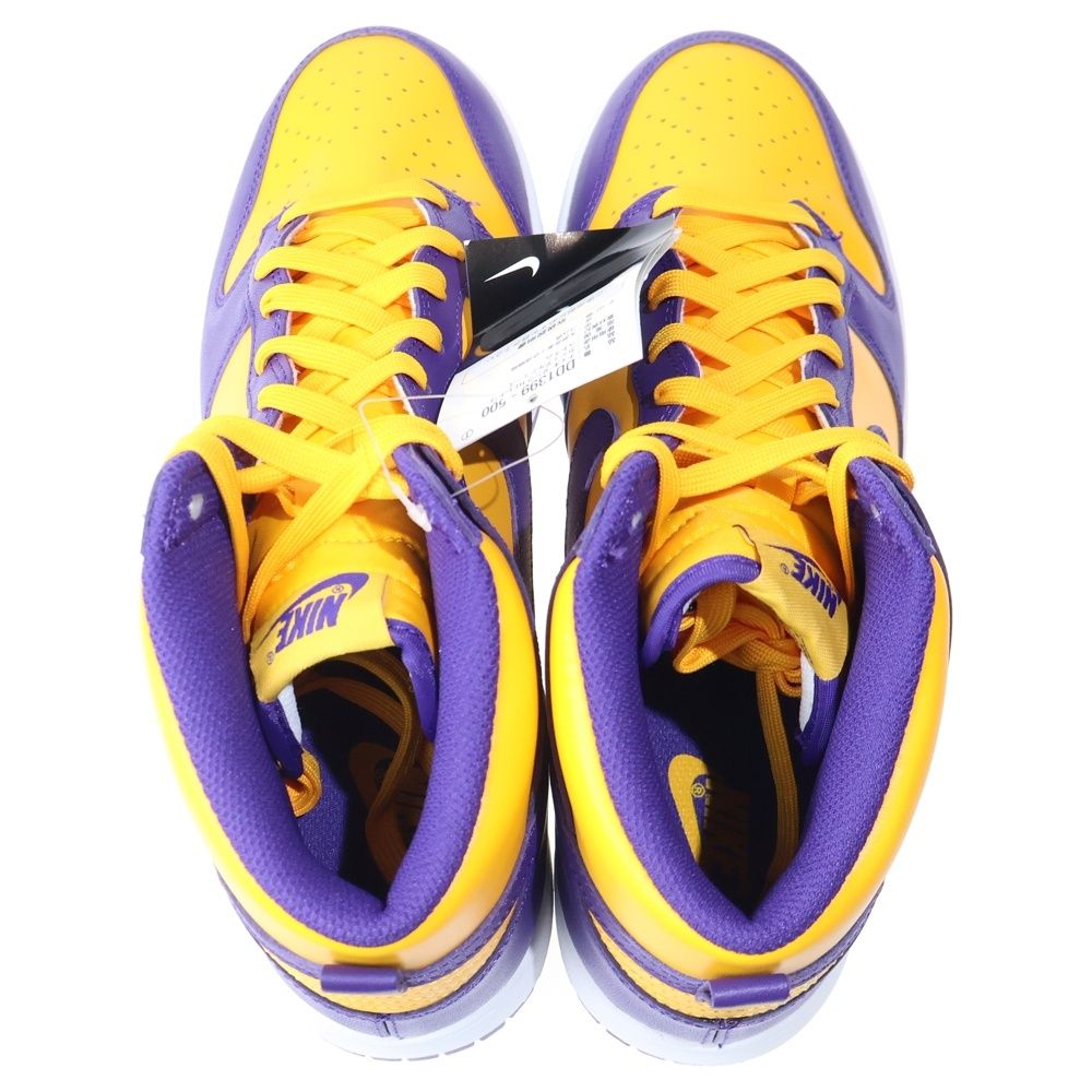 NIKE (ナイキ) DUNK HIGH RETRO LAKERS DD1399-500 ダンク レトロ 【新品・未使用・箱付】Nike Dunk High Retro 