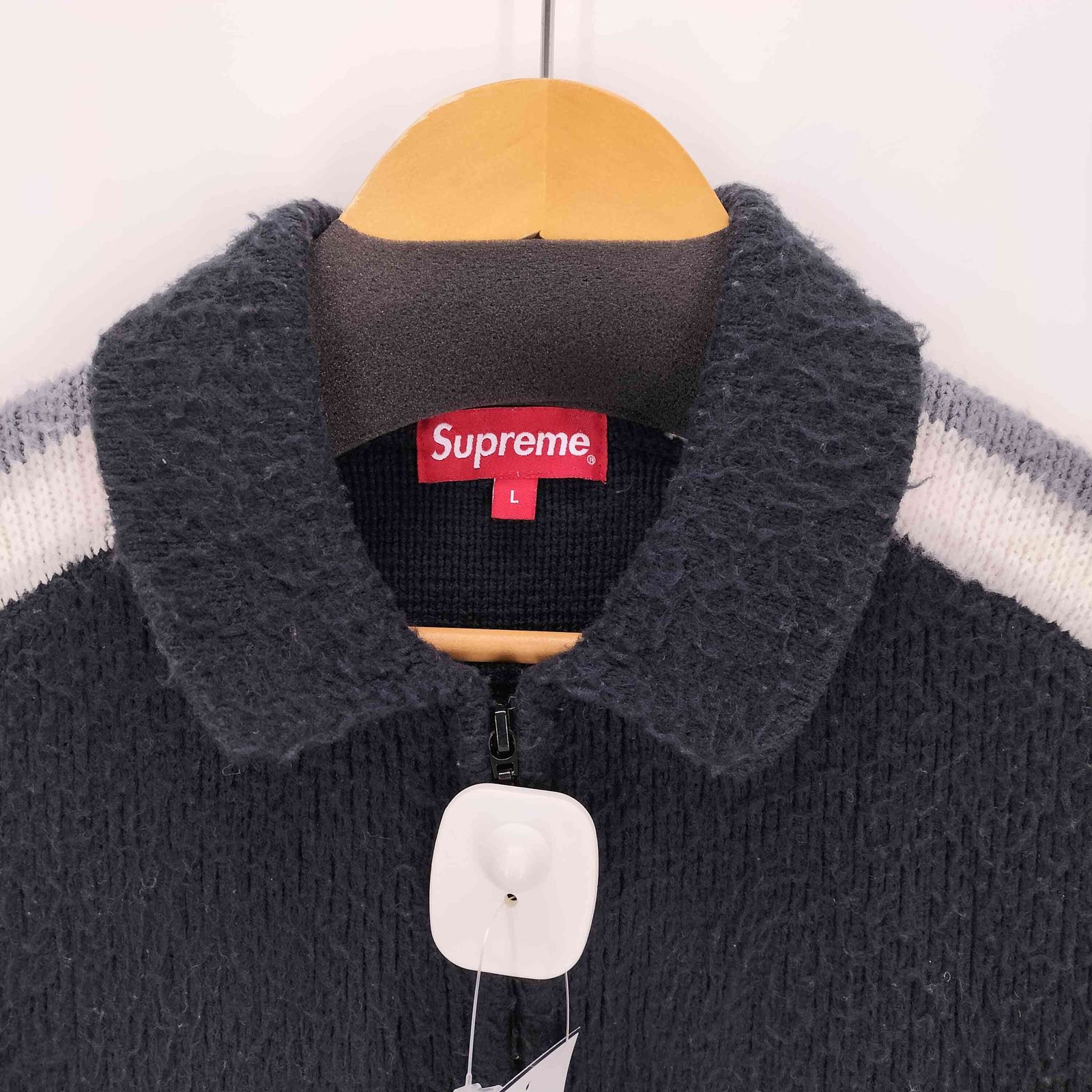 Supreme 23SS SleeveStripe Zip Up Sweater - Spring⁄Summer 2023 