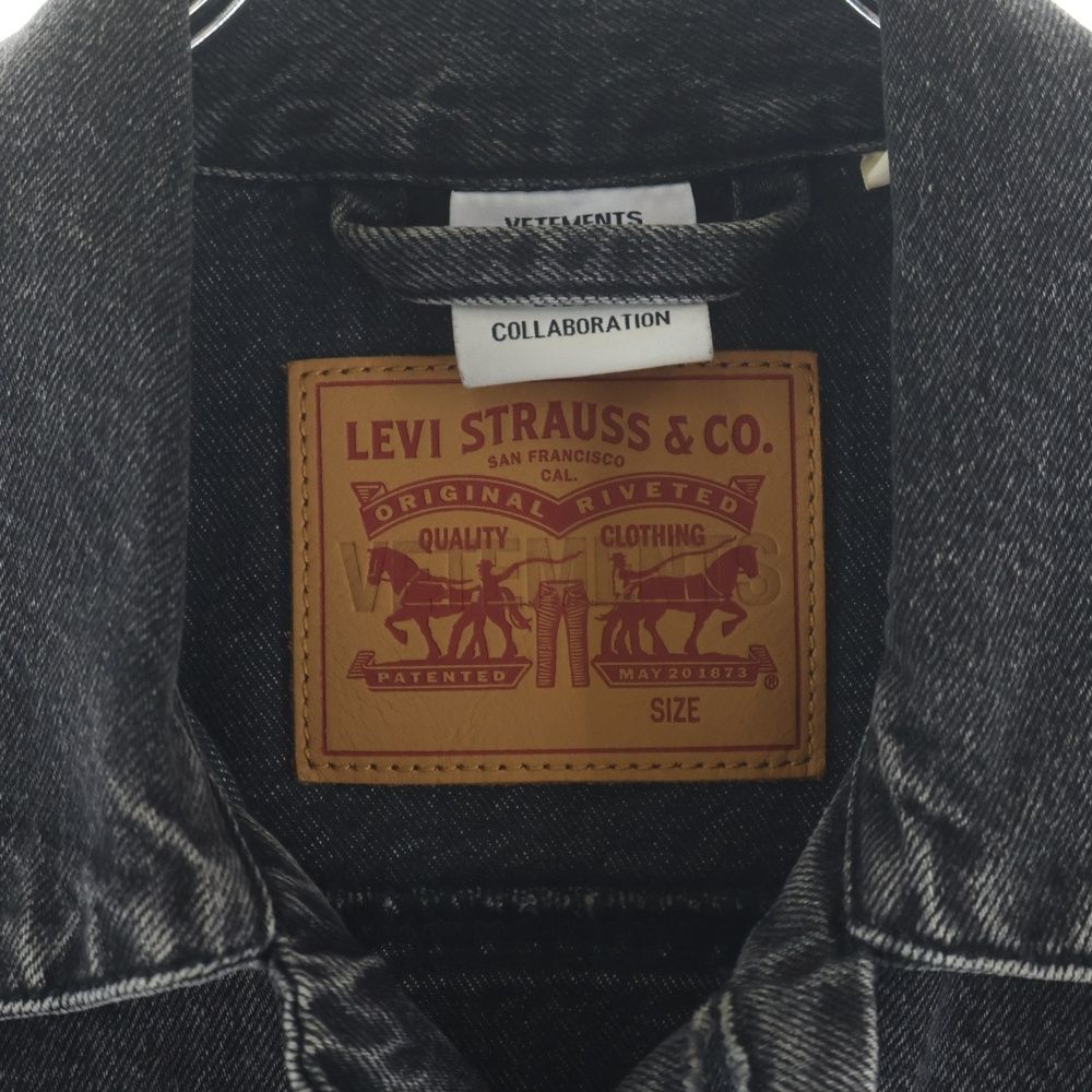 VETEMENTS (ヴェトモン) 18SS ×Levi's リーバイス 再構築デニム