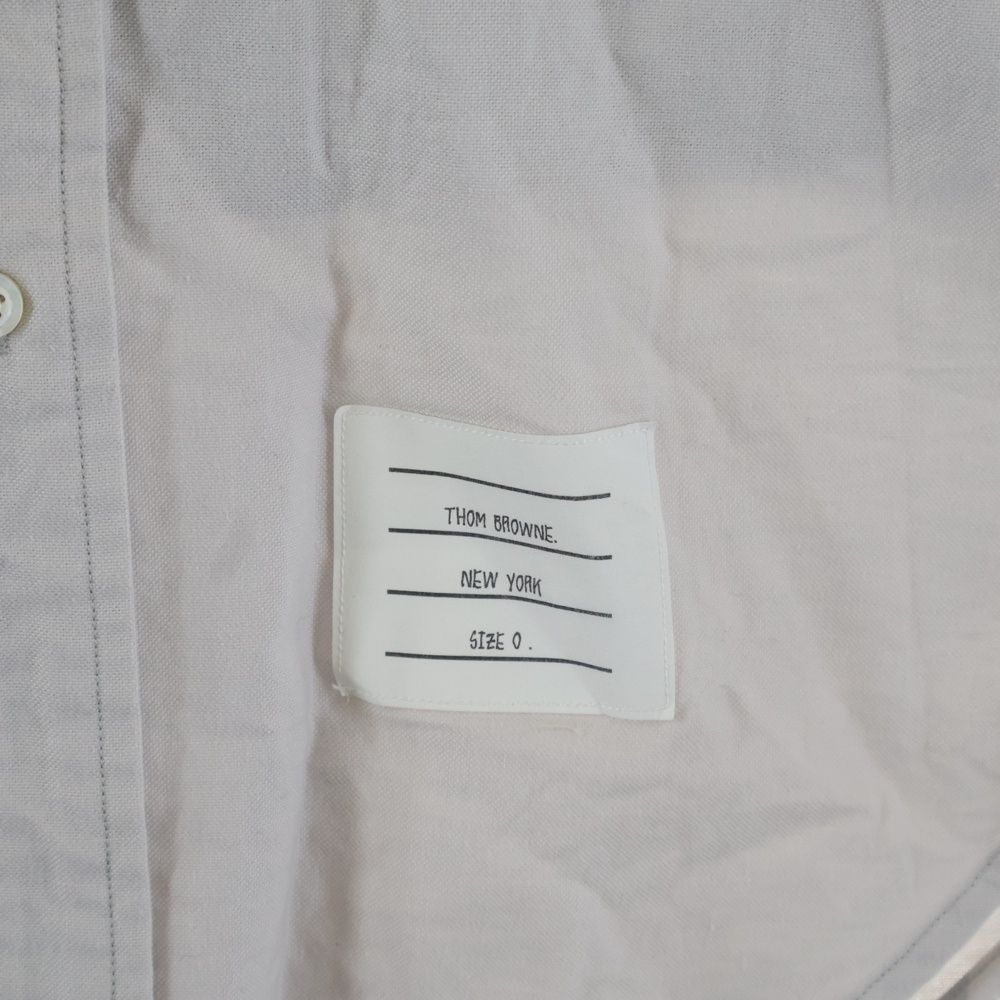 THOM BROWNE (トムブラウン) 16AW OVERSIZED PLAID OXFORD SHIRT