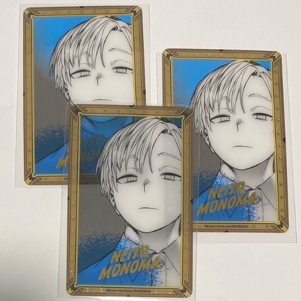 僕のヒーローアカデミア ヒロアカ 原画展 クリアカード 箔押しクリア