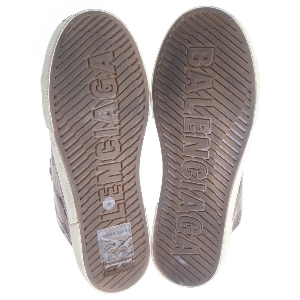 BALENCIAGA (バレンシアガ) PARIS BBモノグラム ハイカットスニーカー