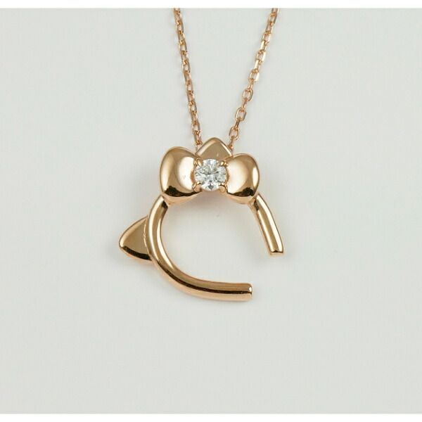 サンリオ ハローキティ ジュエリー カチューシャペンダント ネックレス アクセサリー ピンクゴールド sanrio