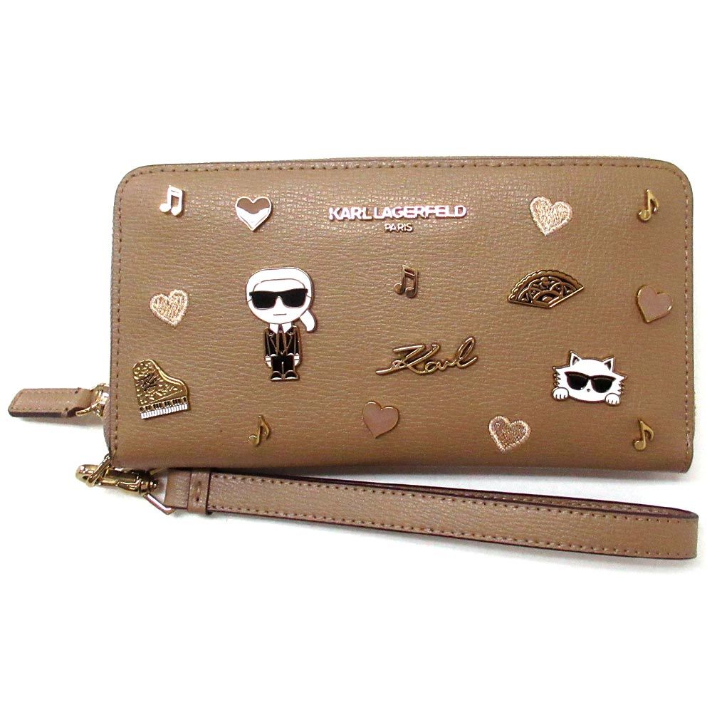 新品 未使用】KARL LAGERFELD カールラガーフェルド 財布 サイフ ピン 