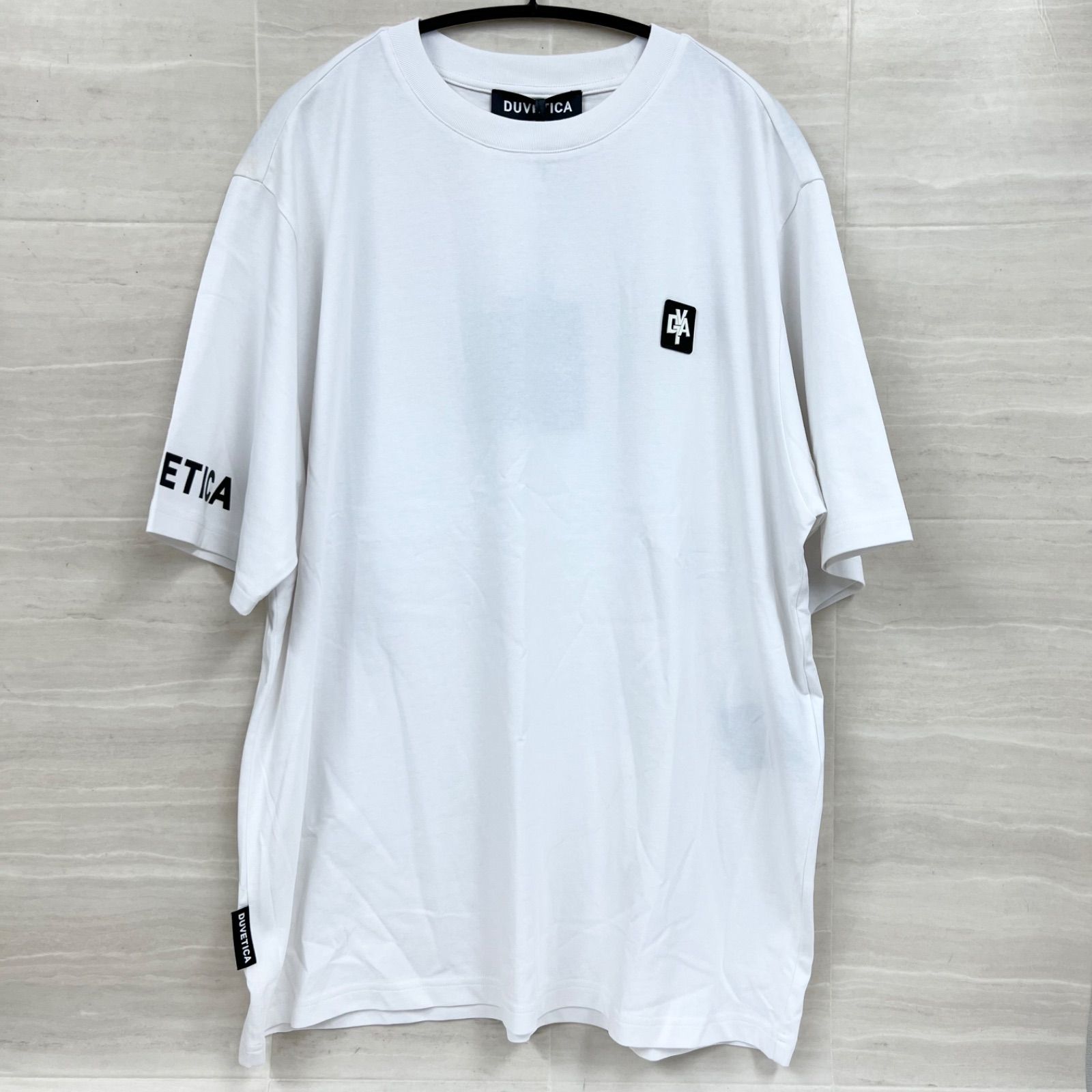 新品・アウトレット品】DUVETICA5 デュベティカ Tシャツ 半袖 ホワイト 