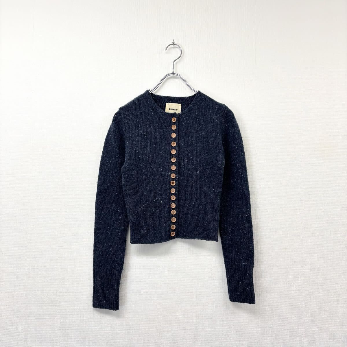 2025AW<店舗限定色•MANY BOTAN>新品タグ付き 25aw 2025 良品 SHISHIKUI シシクイ MANY BOTAN メニー ボタン 連続
