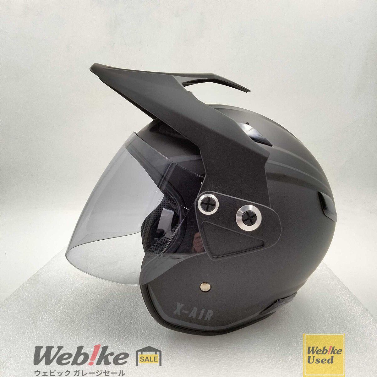 LEAD工業 X-AIR RAZZO STRADA ジェットヘルメット | サイズ：M 