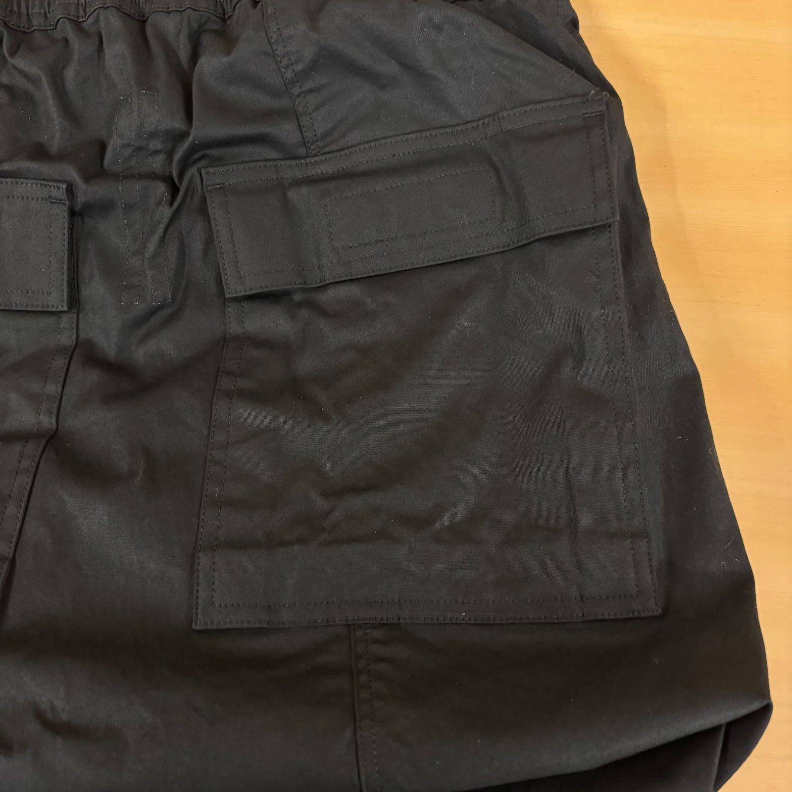 b) Rick Owens DRKSHDW リック オウエンス ダークシャドウ サルエル 