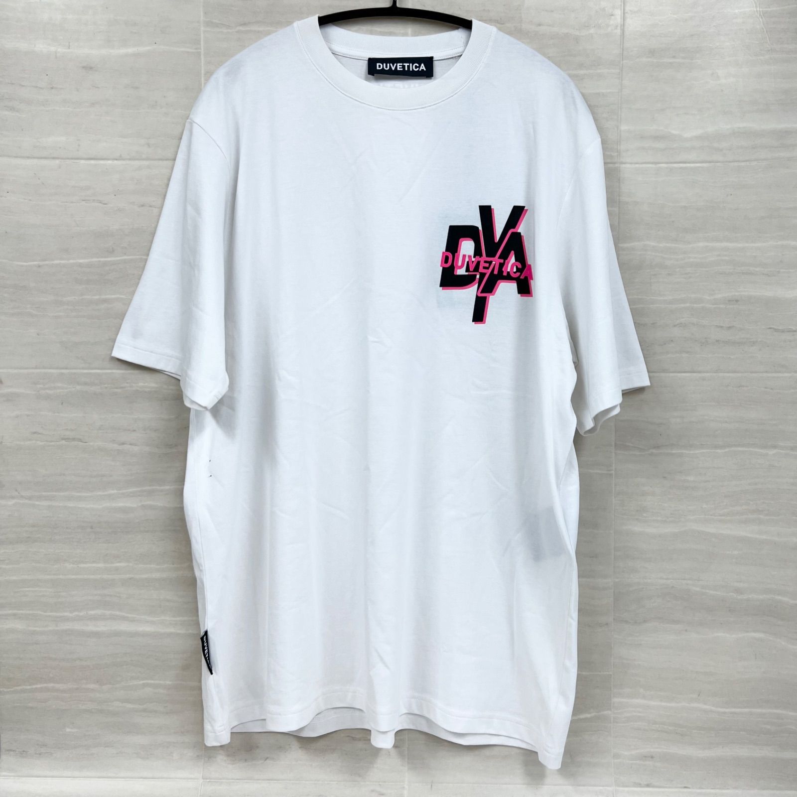 新品・アウトレット品】DUVETICA6 デュベティカ Tシャツ 半袖 ホワイト 