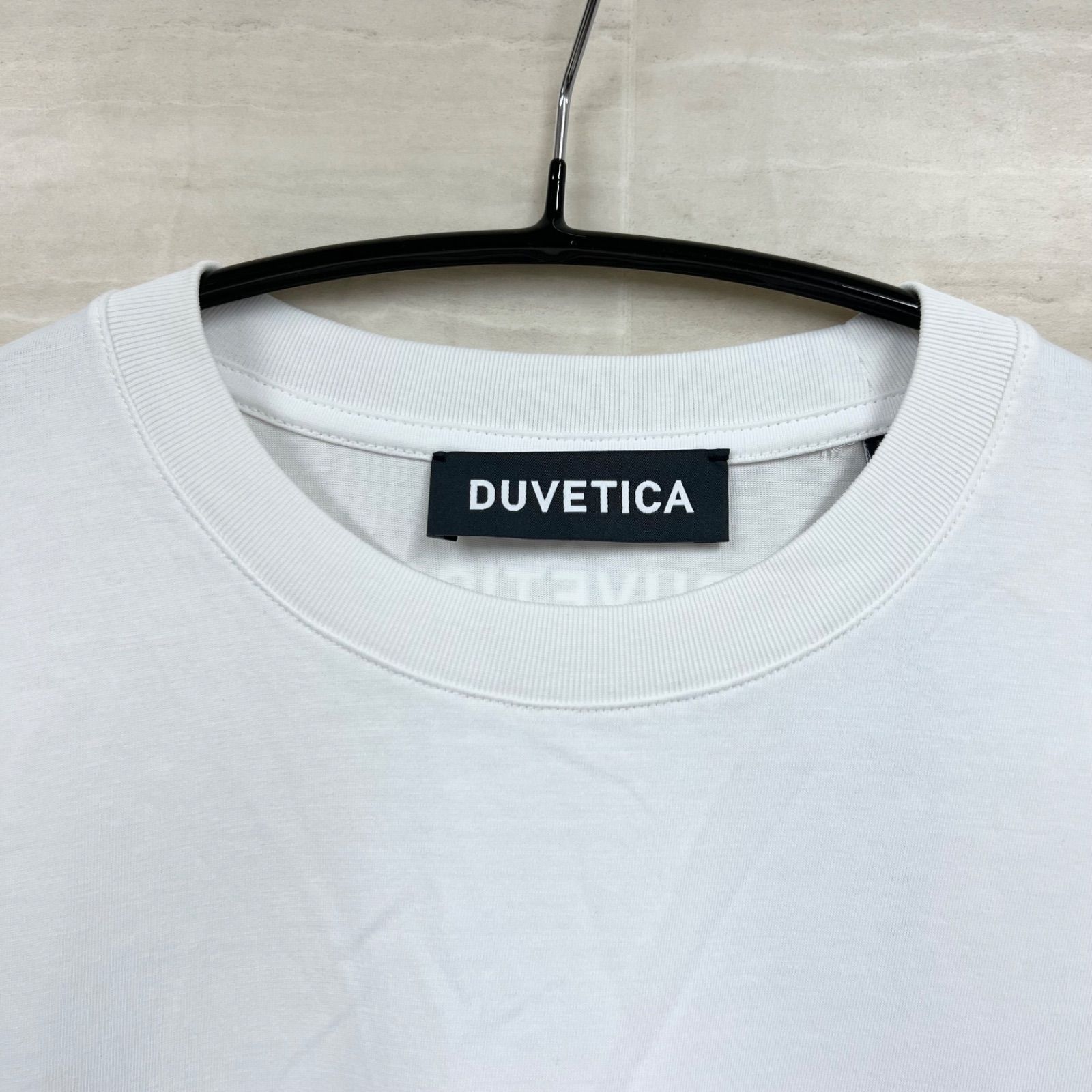 新品・アウトレット品】DUVETICA6 デュベティカ Tシャツ 半袖 ホワイト 