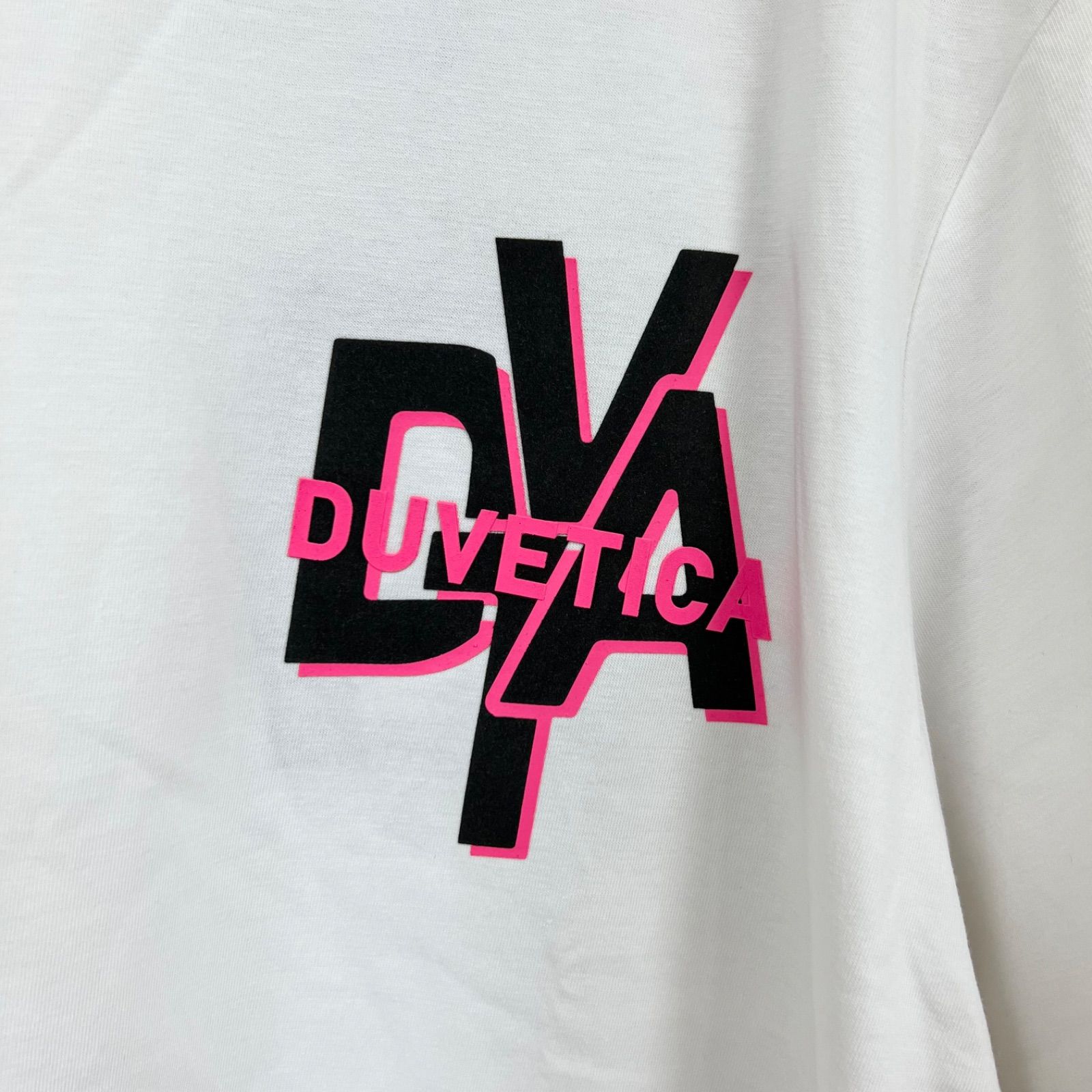 新品・アウトレット品】DUVETICA6 デュベティカ Tシャツ 半袖 ホワイト 
