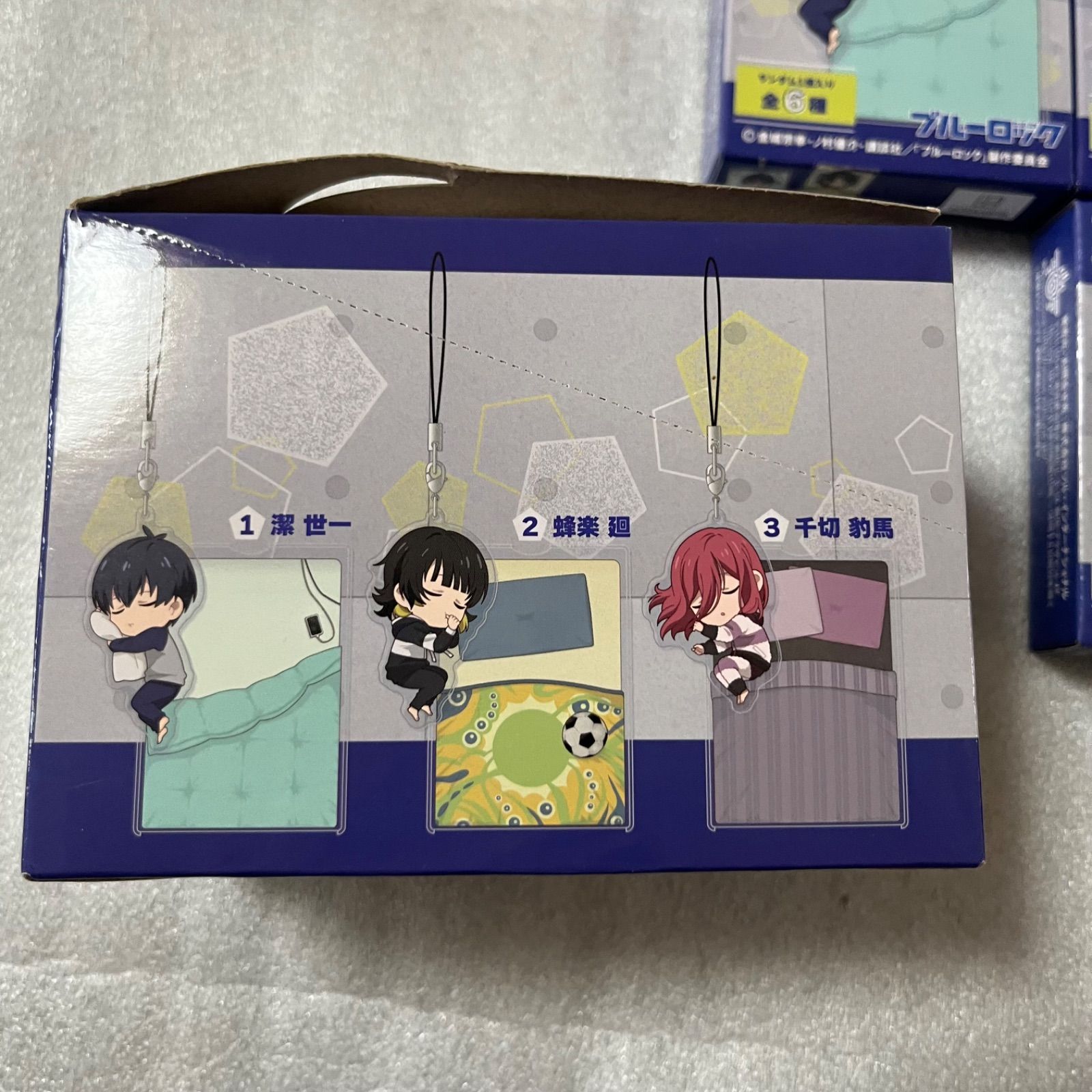 ブルーロック おやすみアクリルストラップ BOX 箱 コンプリート セット
