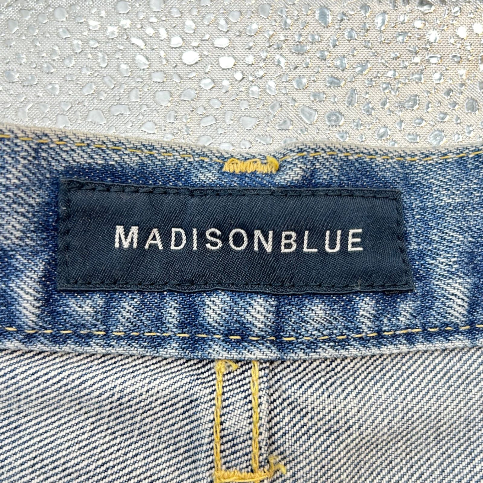 MADISONBLUE マディソンブルー TAPERED DENIM テーパードデニムパンツ