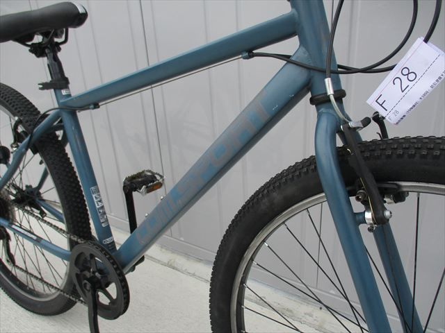 F28　★　18800円★整備済み スポーツ中古自転車 【マウンテンバイク　ブルー　27.5インチ】 F28☆整備済み☆完成車発送☆中古自転車 マウンテンバイク 【ブルー