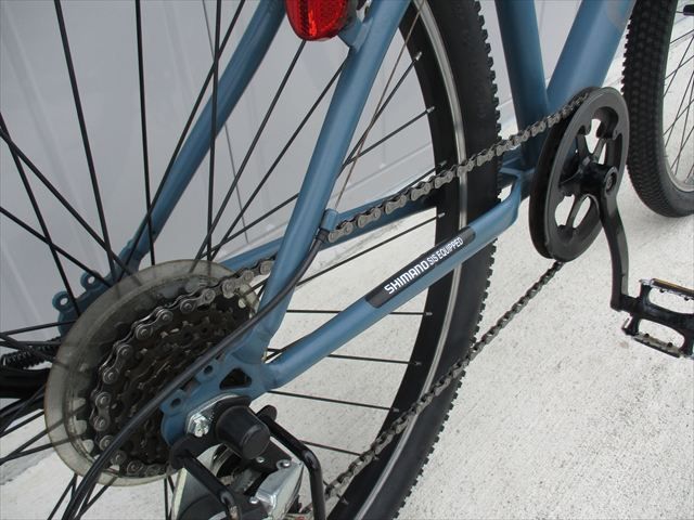 F28☆整備済み☆完成車発送☆中古自転車 マウンテンバイク 【ブルー